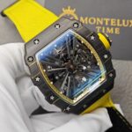 Richard Mille Swiss Clone RM 12 01 Real Tourbillon Real Carbon