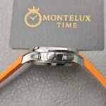 Replica Aquanaut Chronograph Orange Rubber Strap - Image 6