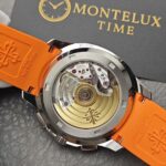 Replica Aquanaut Chronograph Orange Rubber Strap - Image 7