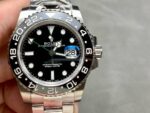 Replica Super Clone Rolex GMT Master 2 Silver Black - Image 2