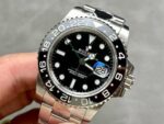 Replica Super Clone Rolex GMT Master 2 Silver Black - Image 4