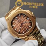 Super Clone Replica Patek Philippe Nautilus - Rose Gold