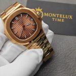 Super Clone Replica Patek Philippe Nautilus - Rose Gold