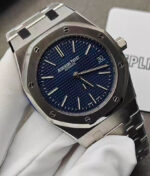 Replica Audemars Piguet Royal Oak Jumbo Extra-Thin Blue 15202IP.OO.1240IP.01