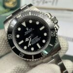 Super Clone Replica Rolex Submariner Silver/Black No Date