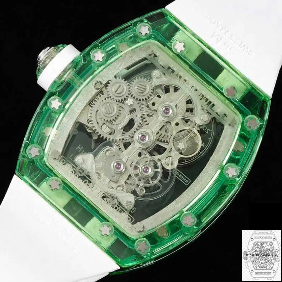 11-63-min Replica RM 56-01 Tourbillon Green Transparent Case - Image 2