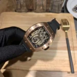 Replica Richard Mille 19-01 Red Gold Black Strap - Image 7