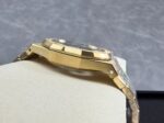 Replica Audemars Piguet Royal Oak Openworked 15407 Yellow Skeleton Dial - Image 23