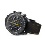 Replica Omega Speedmaster Men Automatic Black Leather Watch O31192443001001