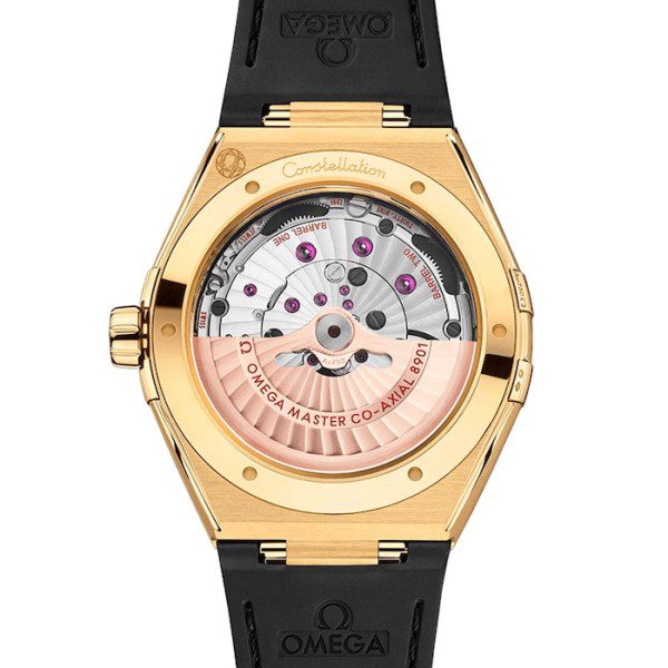 17331754_2_1 Replica Omega Constellation Men Automatic Black Leather Watch O13163412101001 - Image 9