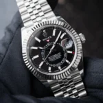 Superclone Rolex Sky-Dweller 42 mm Bright black Dial 336934 Jubilee - Image 2