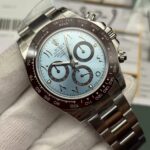 Replica Rolex Daytona Ice Blue Arabic Dial Platinum Watch - Image 5