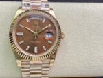 Rolex Super Clone Day-Date Rose Gold President Strap 40mm - Image 2