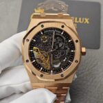 Audemars Piguet Royal Oak Skeleton Rose Gold Ref15407 Super Clone Replica - Image 2