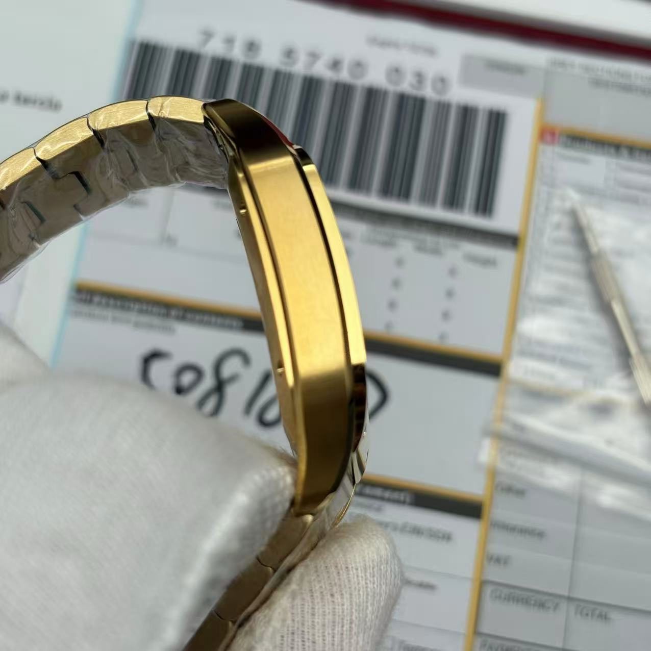 5ca91dfaf109c30279529c280aebd30f-2 Clone Replica Cartier Santos W2SA0009 Gold Watch