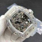 Richard Mille Swiss Made Clon RM 56-02 Zafiro Esqueleto Tourbillon Real