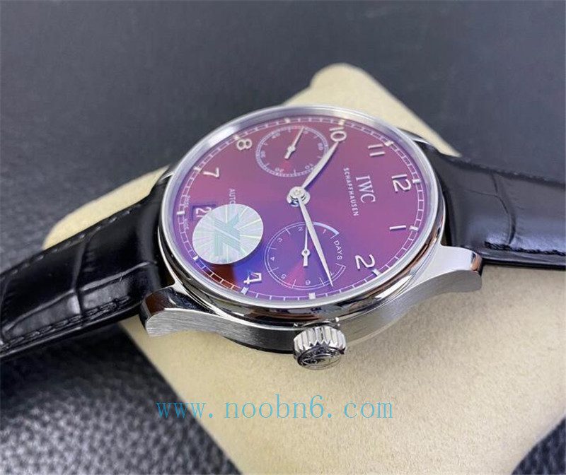 5f7f43f2d98b3 Super Replica IWC Portugieser Red Dial Watch