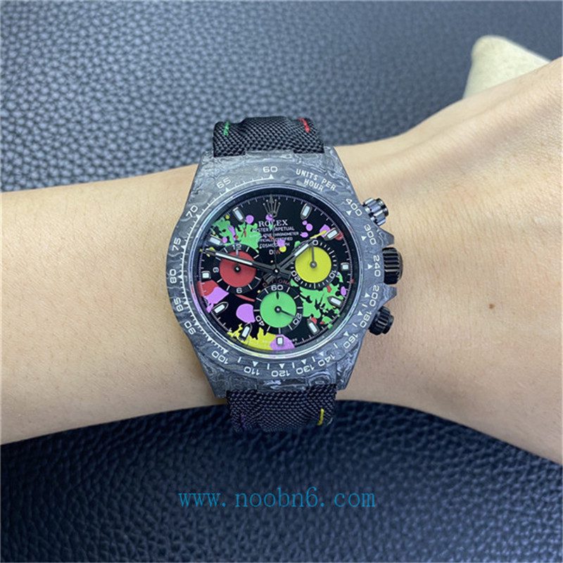 6051974a7a17c Daytona Carbon Fiber Graffiti Watch - Image 2