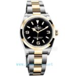 Rolex Explorer M124273 Gold Watch