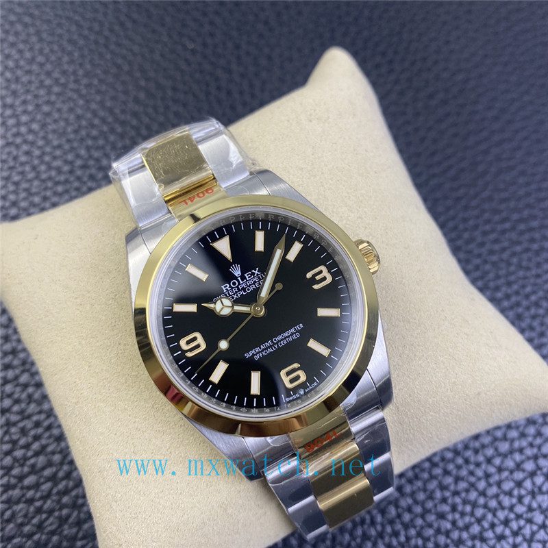 61400cff17233 Rolex Explorer M124273 Gold Watch - Image 3