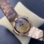 Replica Patek Philippe 7118 Rose Gold Watch back movement