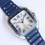 Replica Cartier Santos De Cartier Watch white dial close
