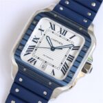 Replica Cartier Santos De Cartier Watch white dial