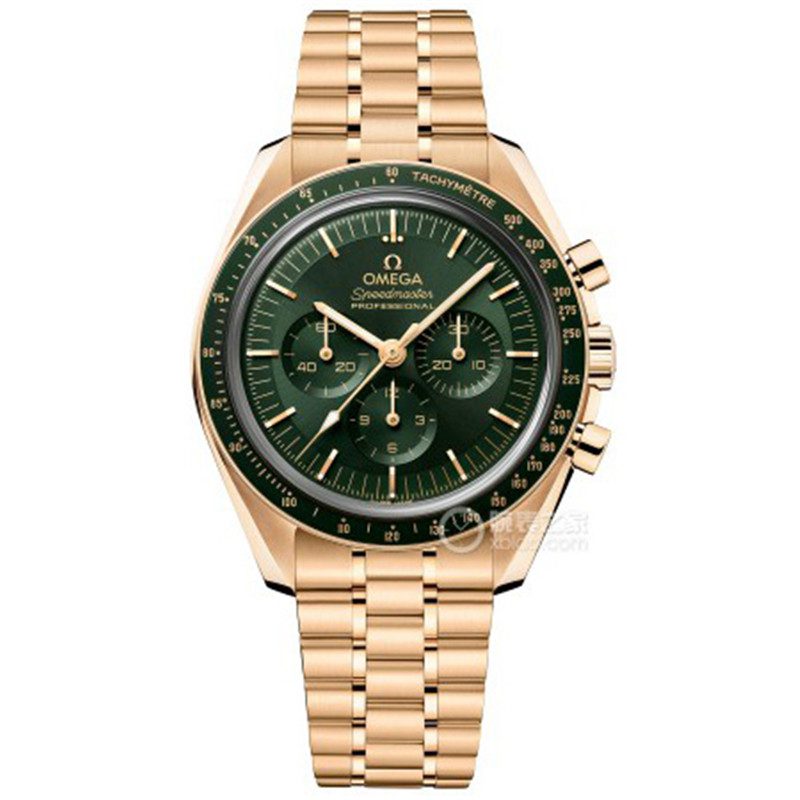 632fc69b695f6 Replica Omega Speedmaster Moonwatch Green Dial