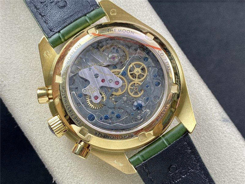 632fc6b8151b7 Replica Omega Speedmaster Moonwatch Green Dial