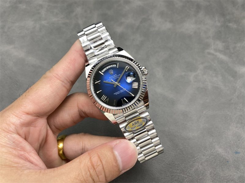 6807126658dea Rolex Day-Date M228239 Blue Watch - Image 20