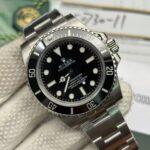 Super Clone Replica Rolex Submariner Silver/Black No Date