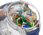 Clone Jacob & Co. Astronomia Green Dragon White Gold with Diamond