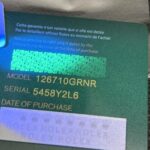 Custom Rolex Warranty Card