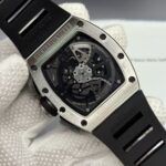Replica RM 011 Black Rubber Strap - Image 7