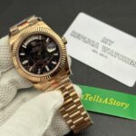 Rolex Day-Date 40 Rose Gold Meteorite Dial - Image 3