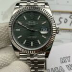 Rolex Datejust M126334 Mint Green Watch - Image 4
