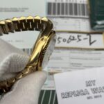 Rolex Day Date President Gold Replica - Black Dial - Image 8