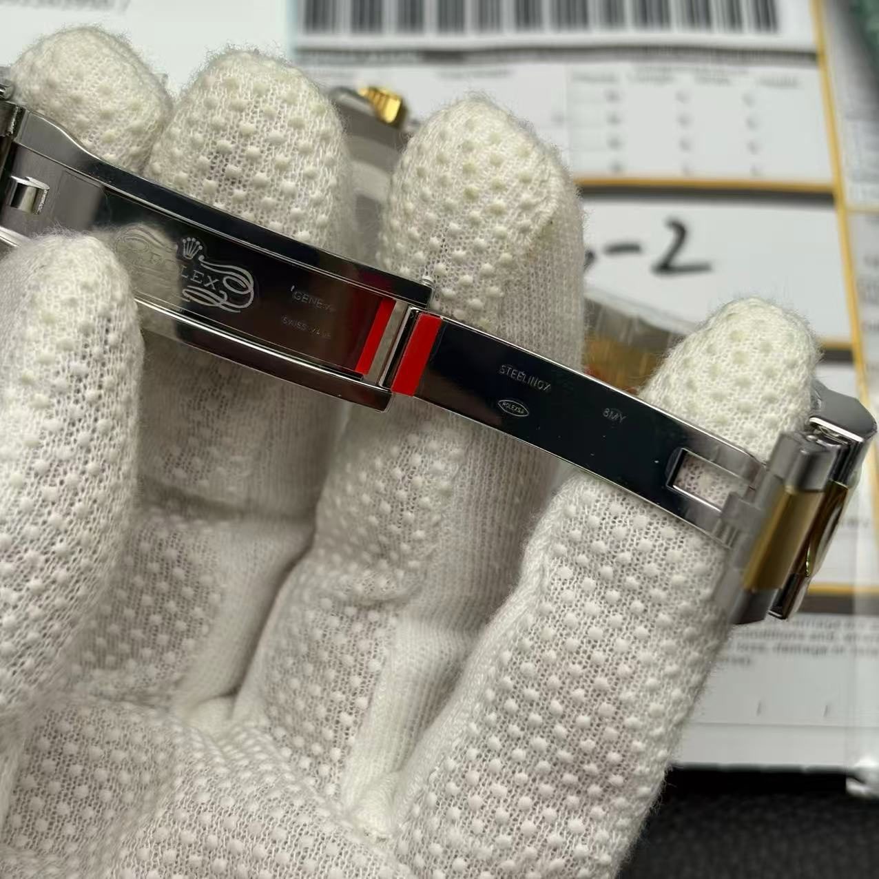 97c1b2c04c2188e6fe2e4cd49dcf4d1d 2023 GMT-Master 2 Silver Gold Replica Clone Watch - Image 12