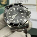 Super Clone Replica Rolex Submariner Silver/Black No Date