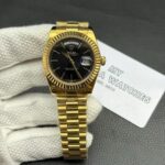 Rolex DayDate Black Dial Replica - Image 8