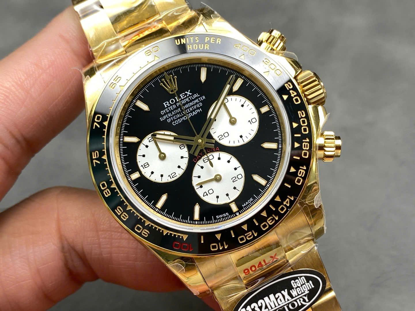 Dong-Ho-Rolex-Daytona-126528LN-Le-Mans-100th-Year-Che-Tac-May-Calibre-4132-Xuong-QF-40mm-3 Rolex Daytona 126528LN Le Mans 100th Year Best Replicas Swiss Movement Calibre 4132 QF Factory V8 40mm