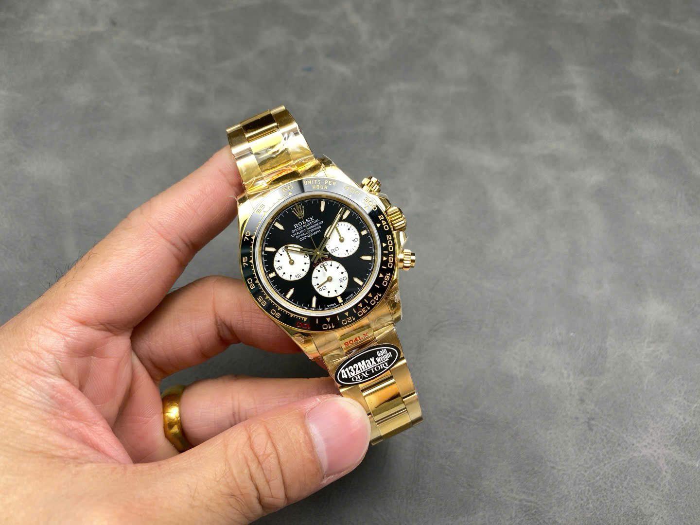 Dong-Ho-Rolex-Daytona-126528LN-Le-Mans-100th-Year-Che-Tac-May-Calibre-4132-Xuong-QF-40mm Rolex Daytona 126528LN Le Mans 100th Year Best Replicas Swiss Movement Calibre 4132 QF Factory V8 40mm