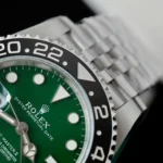 Superclone Rolex GMT-Master II 40 mm 126729VTNR Jubilee “Absinthe” - Image 4