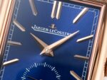 Reverso Tribute Duoface Small Seconds RG MGF Best Edition Blue Dial on Blue Leather Strap A854A - Image 9