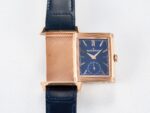 Reverso Tribute Duoface Small Seconds RG MGF Best Edition Blue Dial on Blue Leather Strap A854A - Image 14