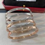 Mejor Clon Replica Cartier Love Pulsera Para Hombre y Mujer B6035516