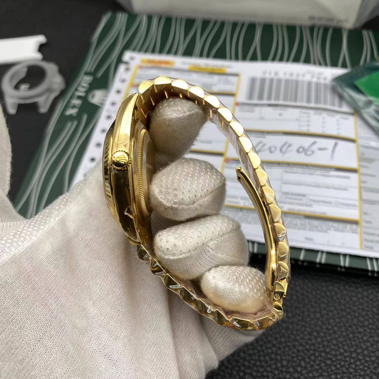 IMG_5333 Rolex Day Date Yellow Gold Replica Super Clone Model