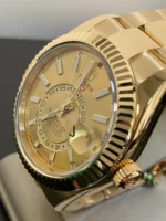 Superclone Rolex Sky-Dweller 42 mm Champagne Dial 336938 - Image 6