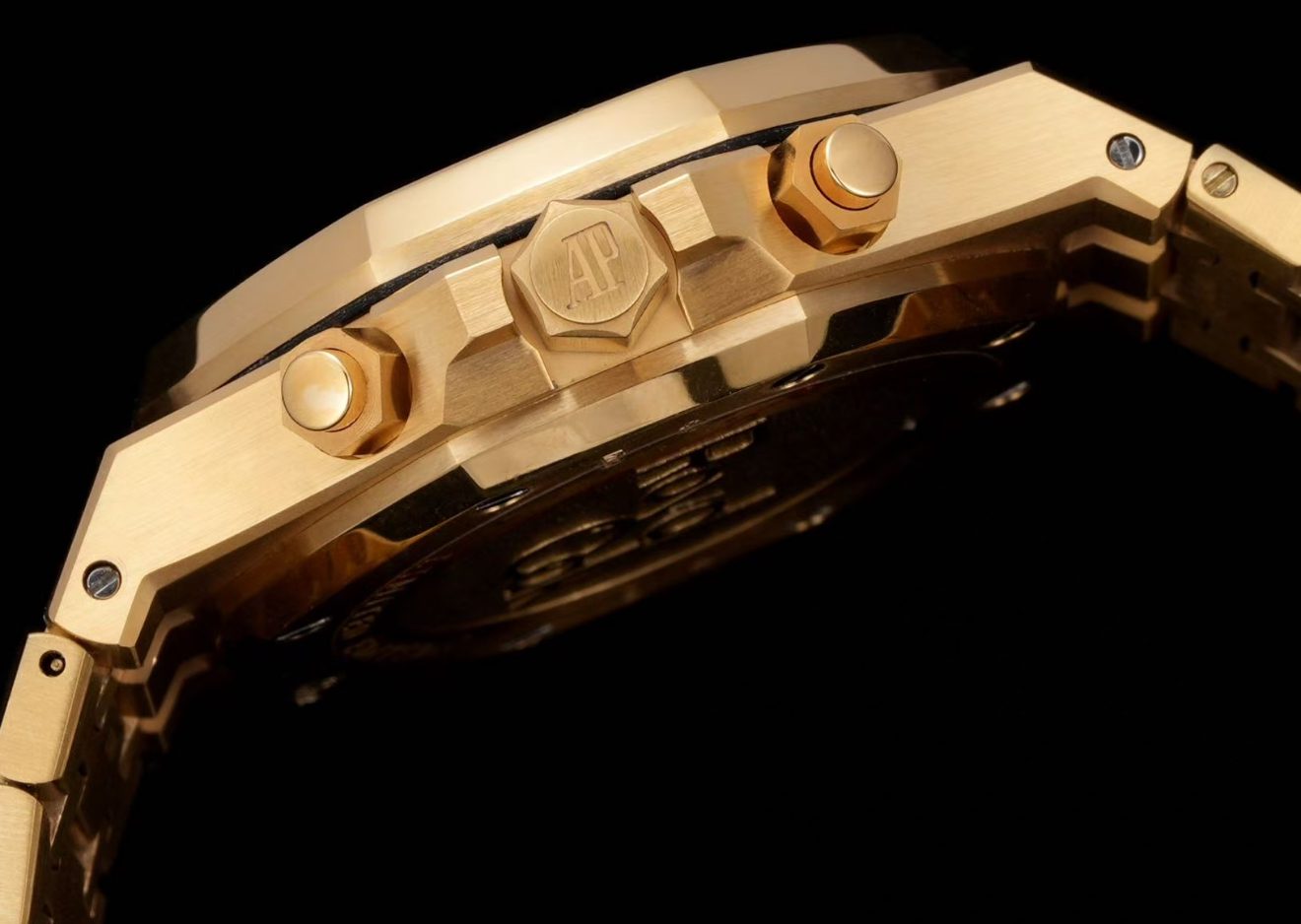 IMG_7816 Audemars Piguet Yellow Gold with Green Dial Replica - Image 6