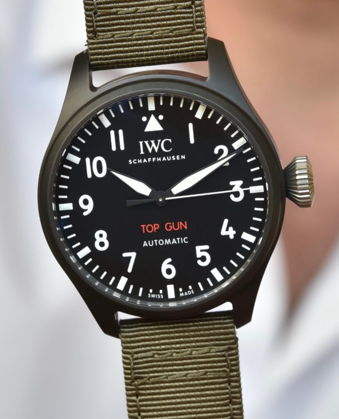 Réplica IWC Pilot Top Gun 2022